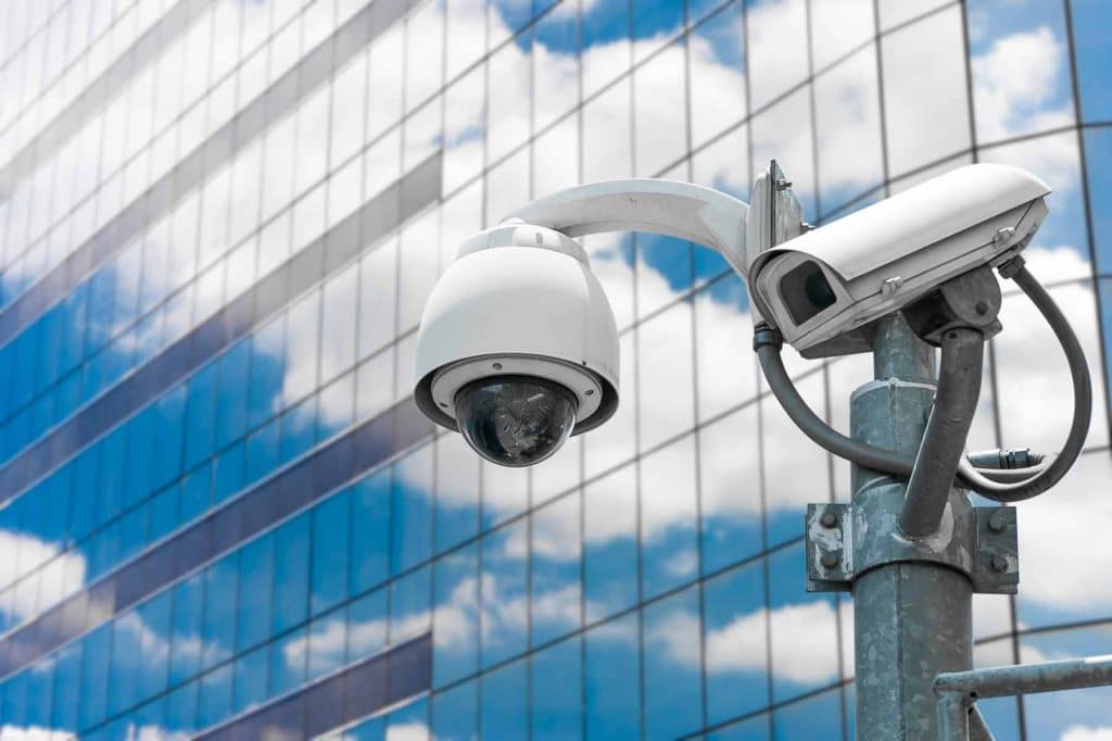 Commercial security camera